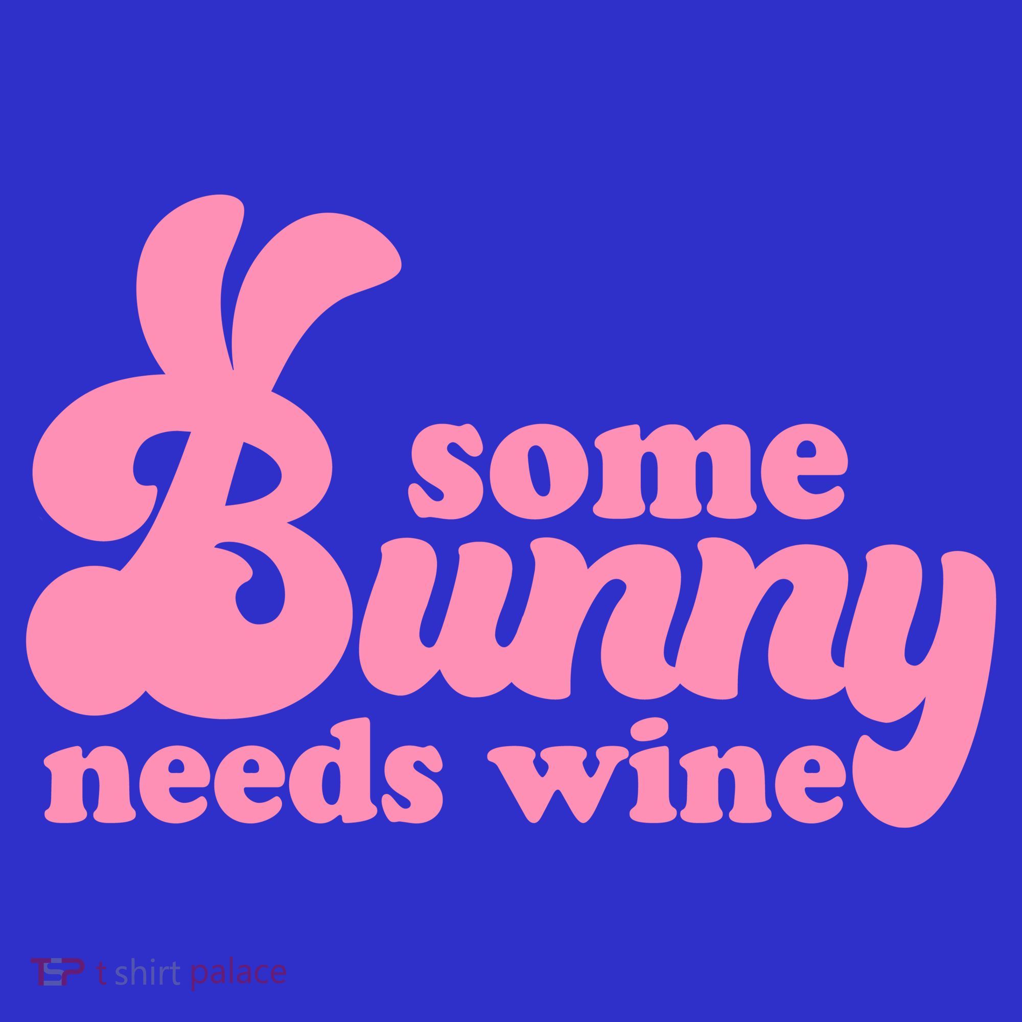 Easter Some Bunny Needs Wine Coaster