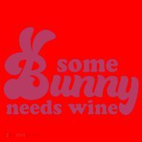 Easter Some Bunny Needs Wine Santa Hat thumb 1