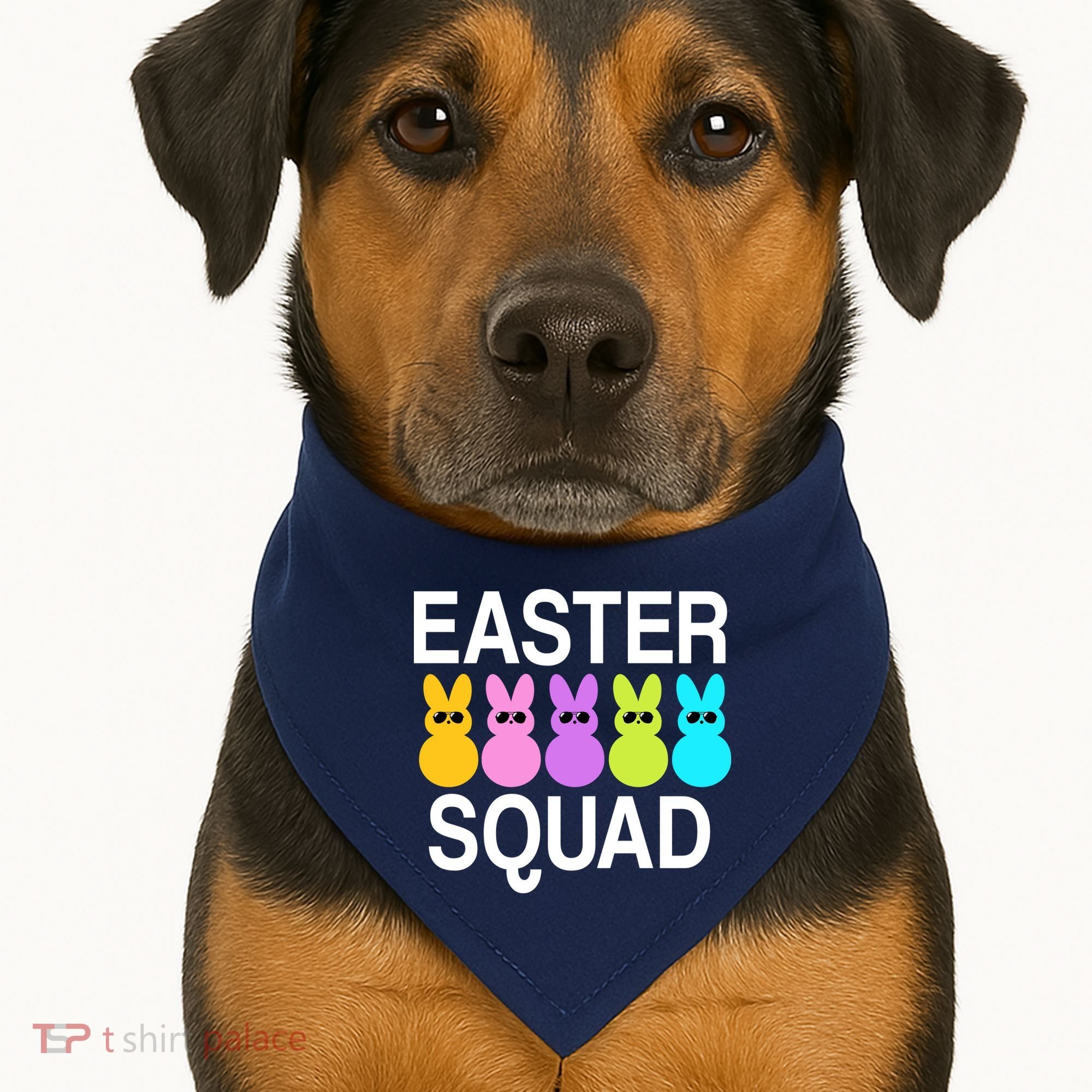 Easter Squad USA-Made Doggie Bandana
