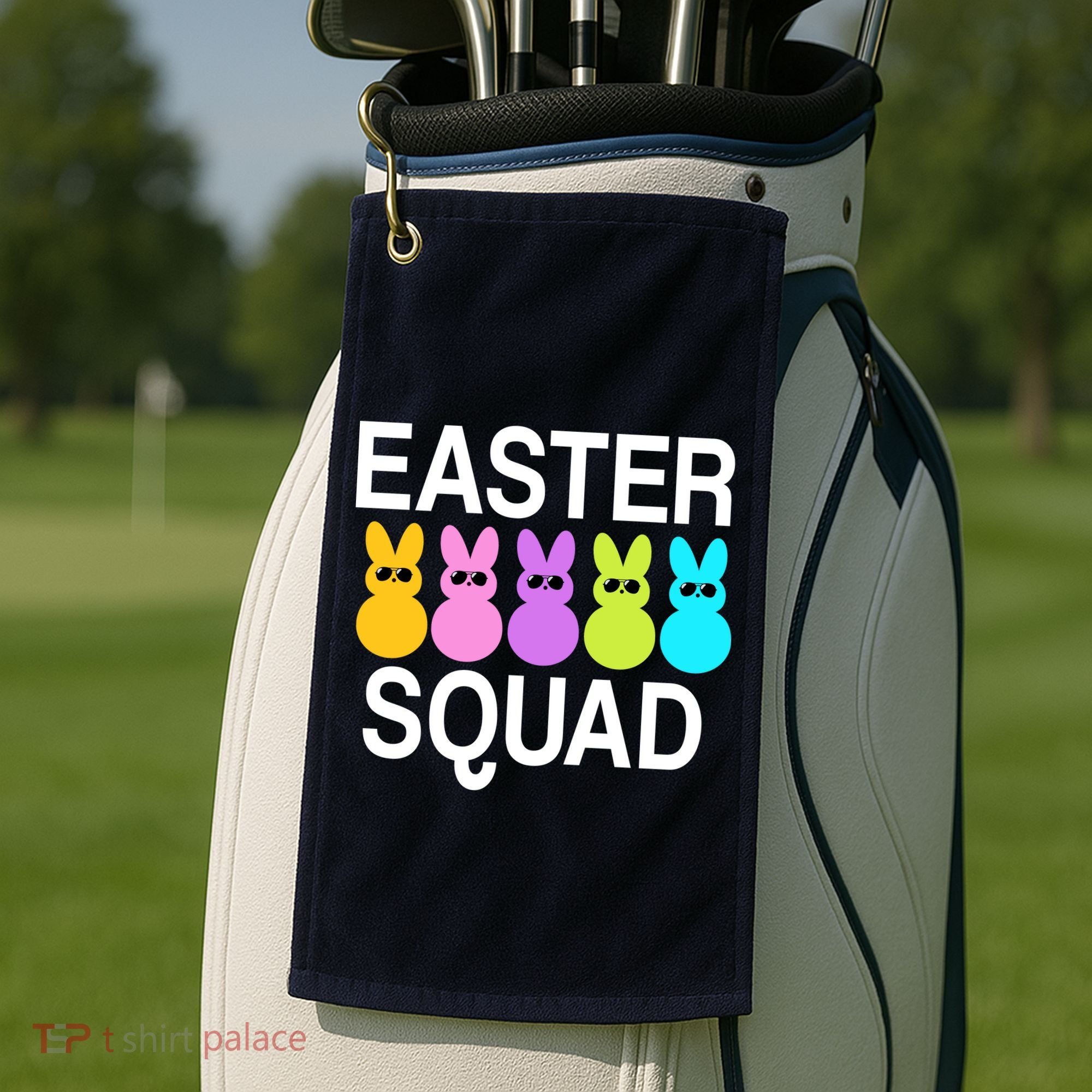 Easter Squad Golf Towel
