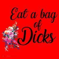 Eat A Bag Of Dicks  Santa Hat thumb 1