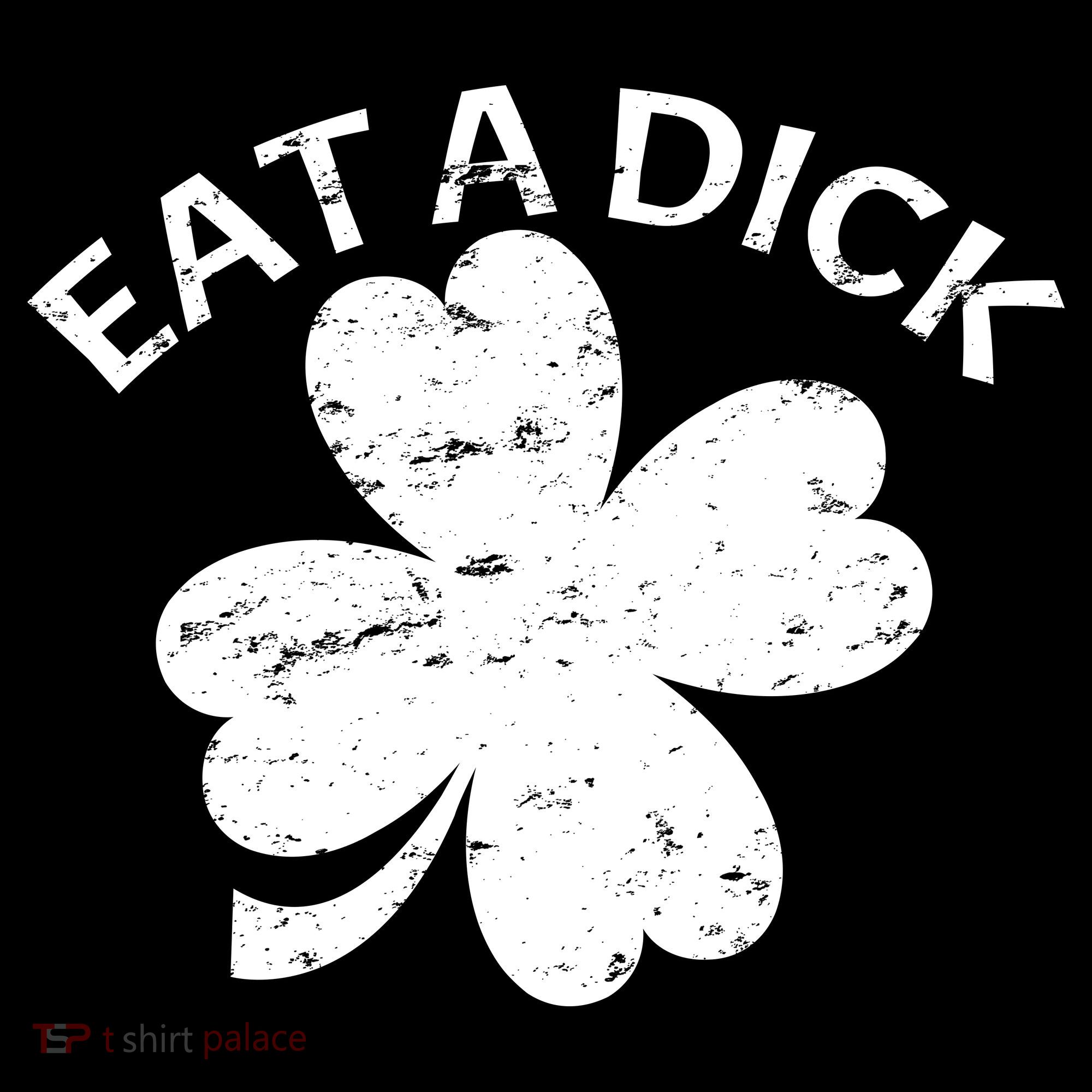 Eat A Dick Shamrock Funny St Patricks Day Backpack