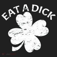 Eat A Dick Shamrock Funny St Patricks Day Hat thumb 2