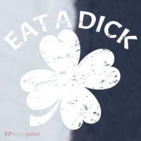 Eat A Dick Shamrock Funny St Patricks Day Sport-Tek Competitor United Soccer Jersey thumb 4