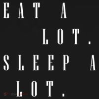 Eat A Lot Sleep A Lot Bucket Hat thumb 4