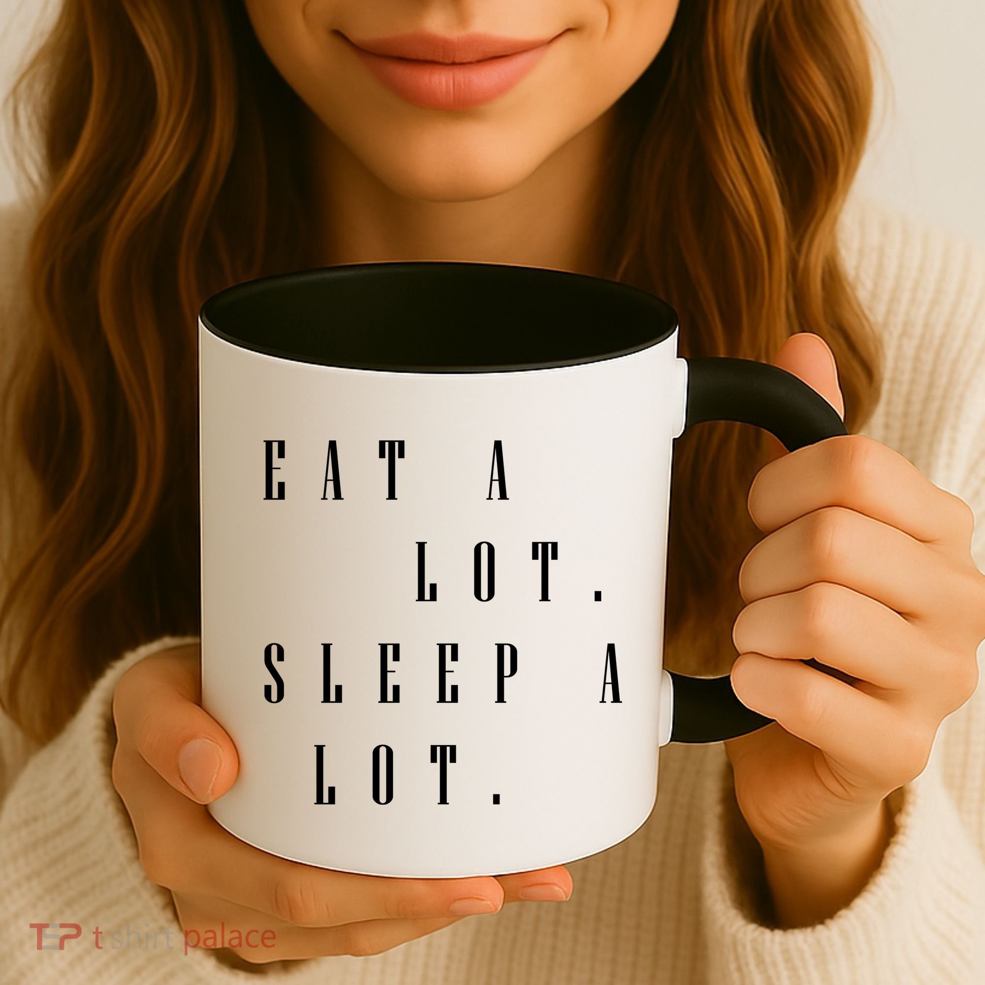 Eat A Lot Sleep A Lot Coffee Mug