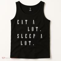 Eat A Lot Sleep A Lot Tank Top thumb 2