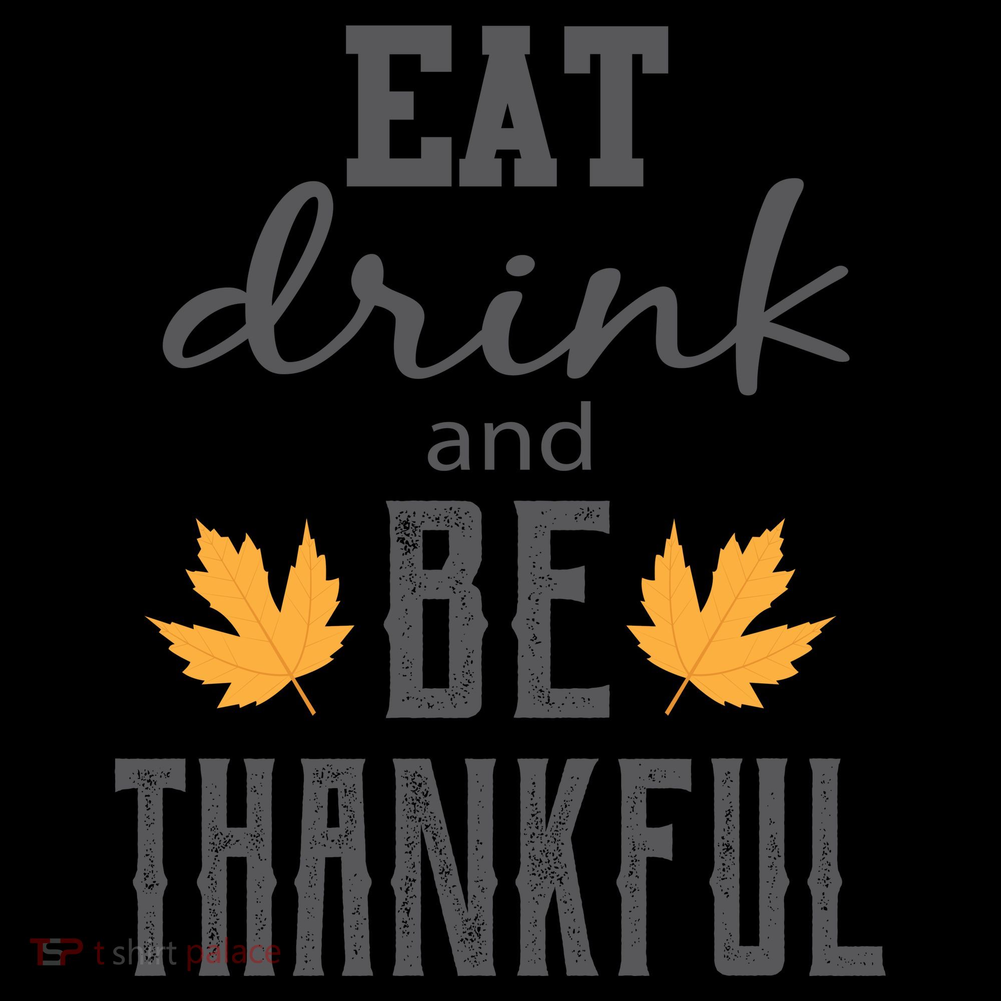 Eat Drink and Be Thankful Coffee Mug