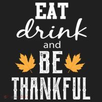 Eat Drink and Be Thankful Tumbler thumb 3
