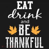 Eat Drink And Be Thankful Women's Long Sleeve Shirt thumb 2