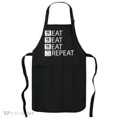 Eat Eat Eat Repeat Apron
