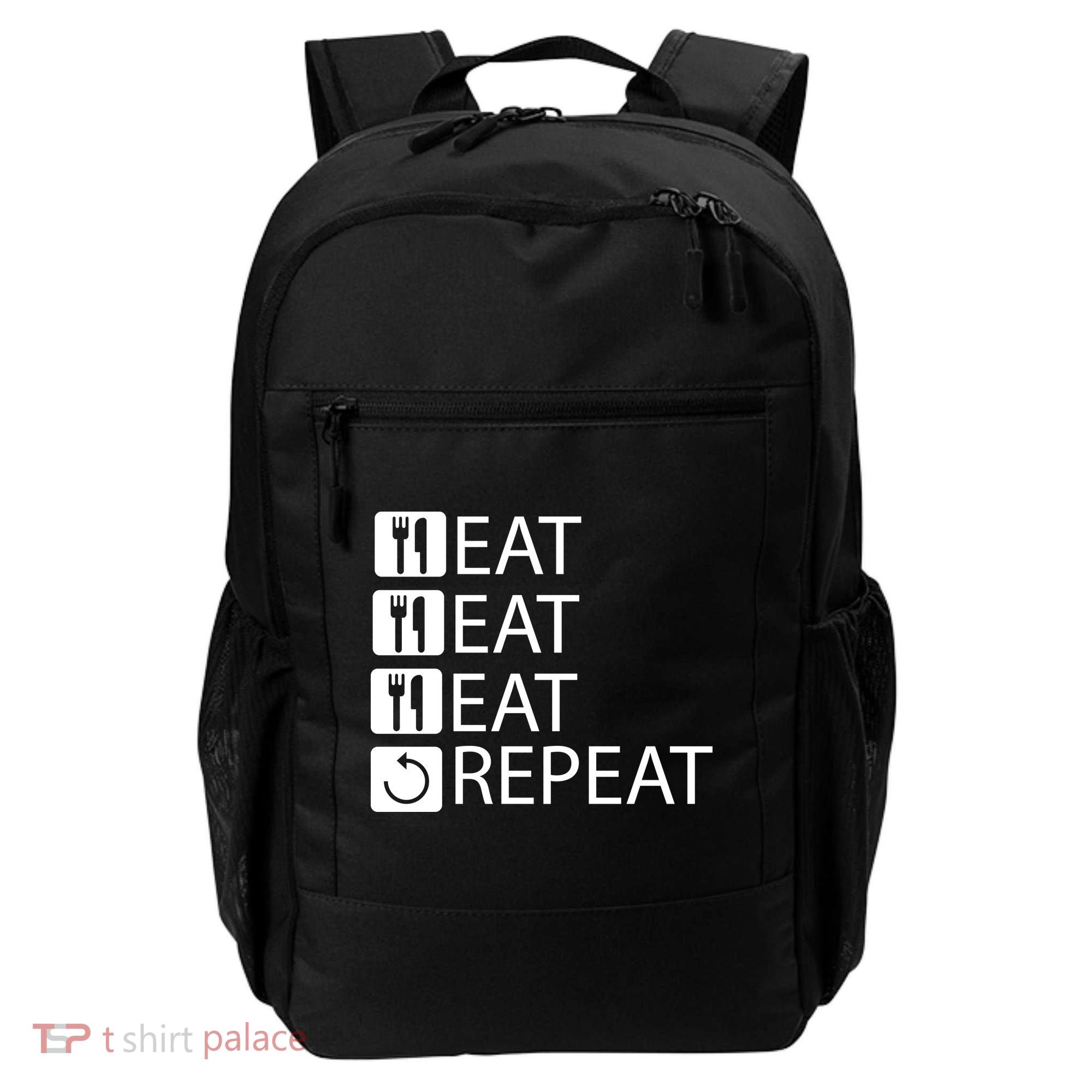 Eat Eat Eat Repeat Backpack