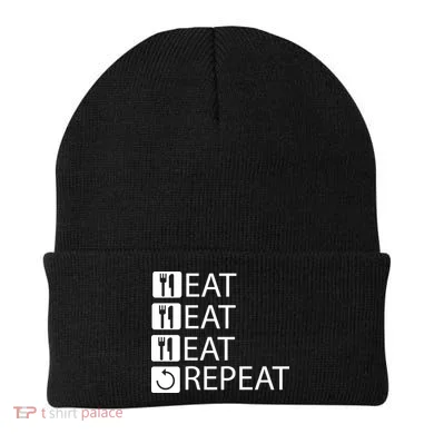 Eat Eat Eat Repeat Beanie