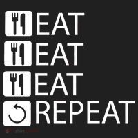 Eat Eat Eat Repeat Beanie thumb 2