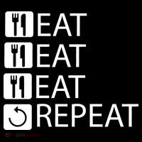 Eat Eat Eat Repeat Women's Hoodie thumb 2