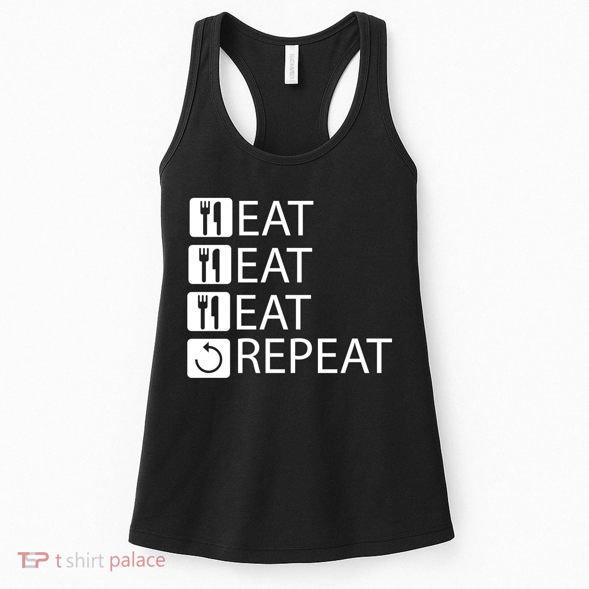 Eat Eat Eat Repeat Women's Tank Top