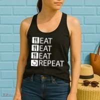 Eat Eat Eat Repeat Women's Tank Top thumb 2