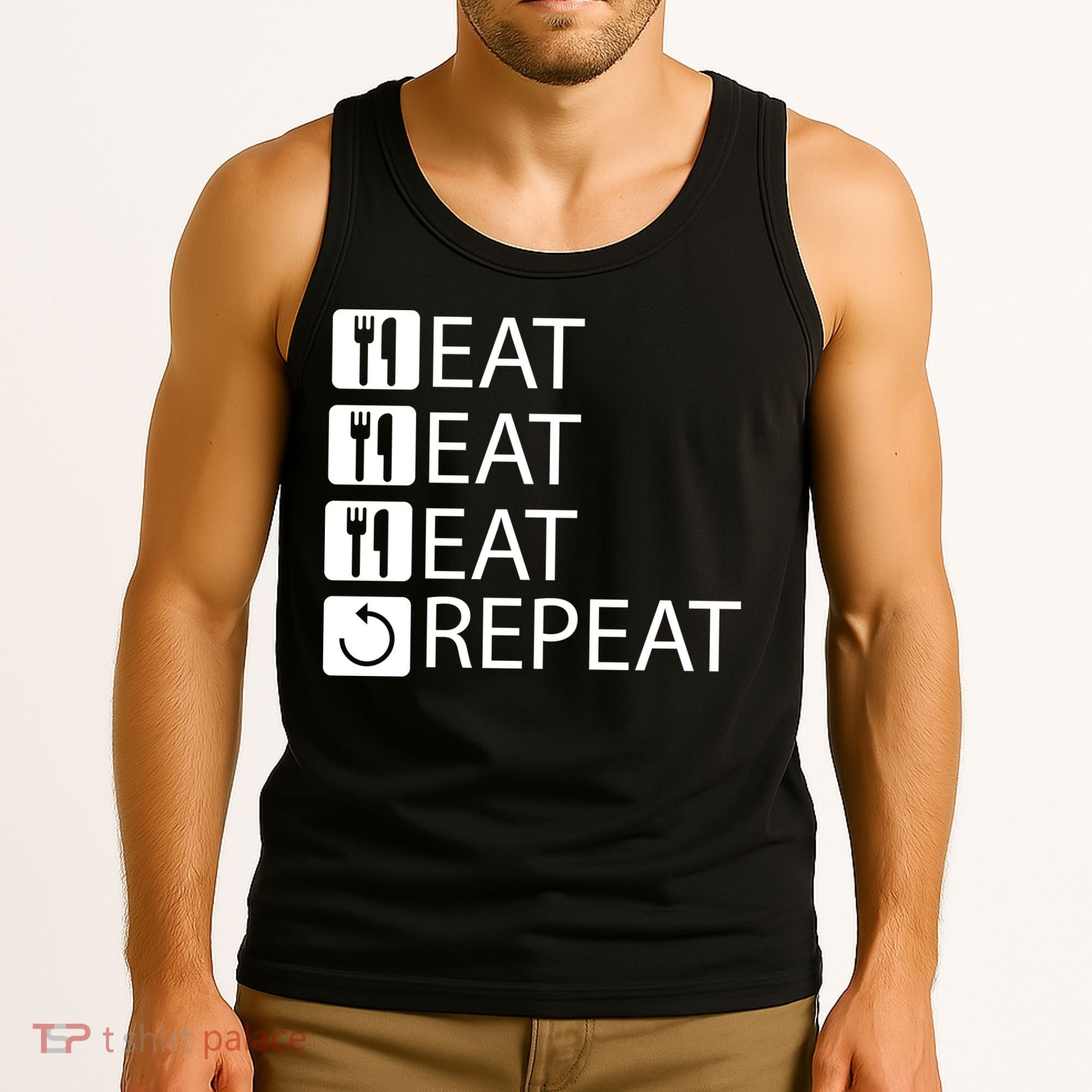 Eat Eat Eat Repeat Tank Top