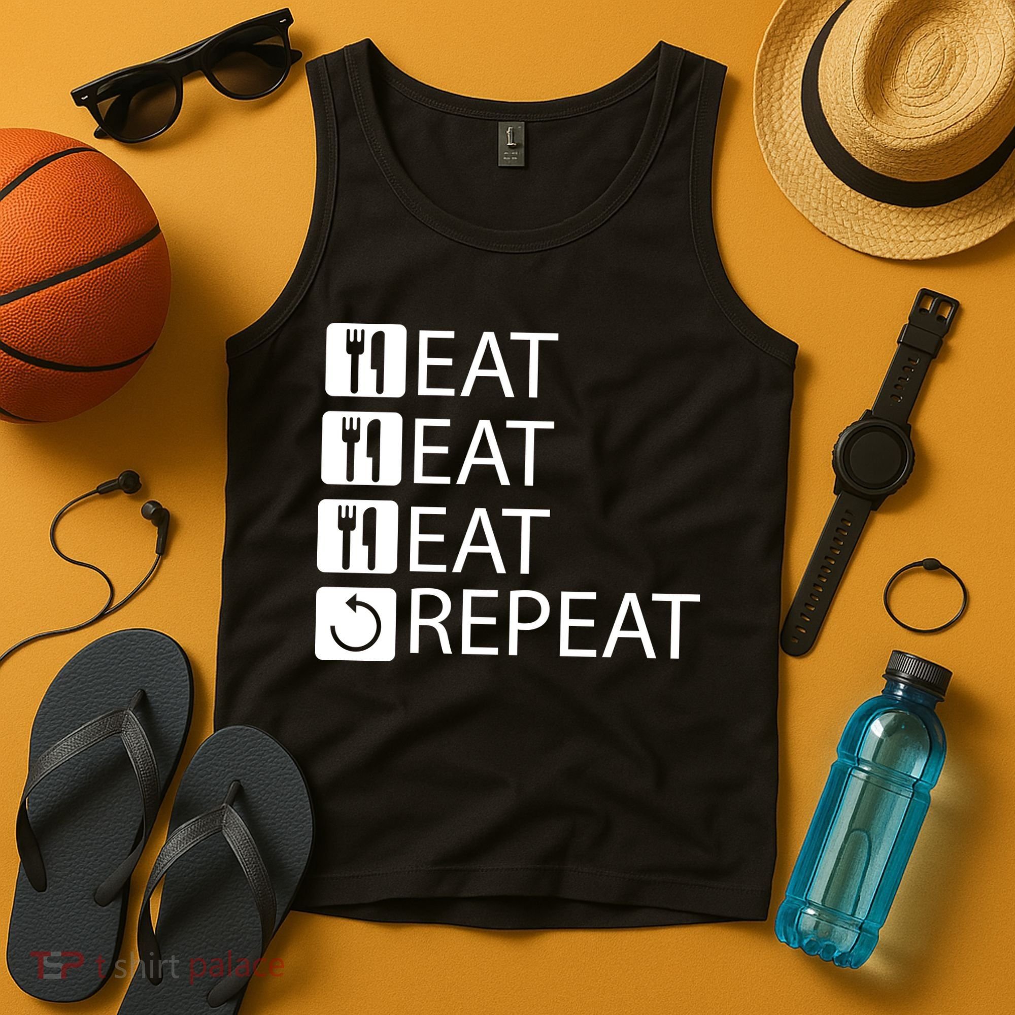 Eat Eat Eat Repeat Tank Top