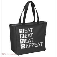 Eat Eat Eat Repeat Tote Bag thumb 2