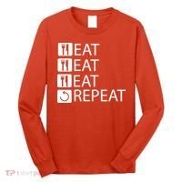 Eat Eat Eat Repeat Long Sleeve Shirt thumb 0