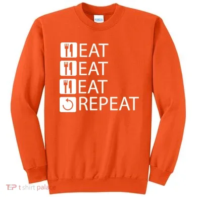Eat Eat Eat Repeat Sweatshirt