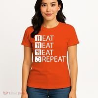 Eat Eat Eat Repeat Women's T-Shirt thumb 4