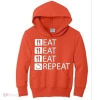 Eat Eat Eat Repeat Kids Hoodie thumb 0