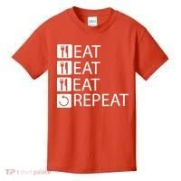 Eat Eat Eat Repeat Kids T-Shirt thumb 0