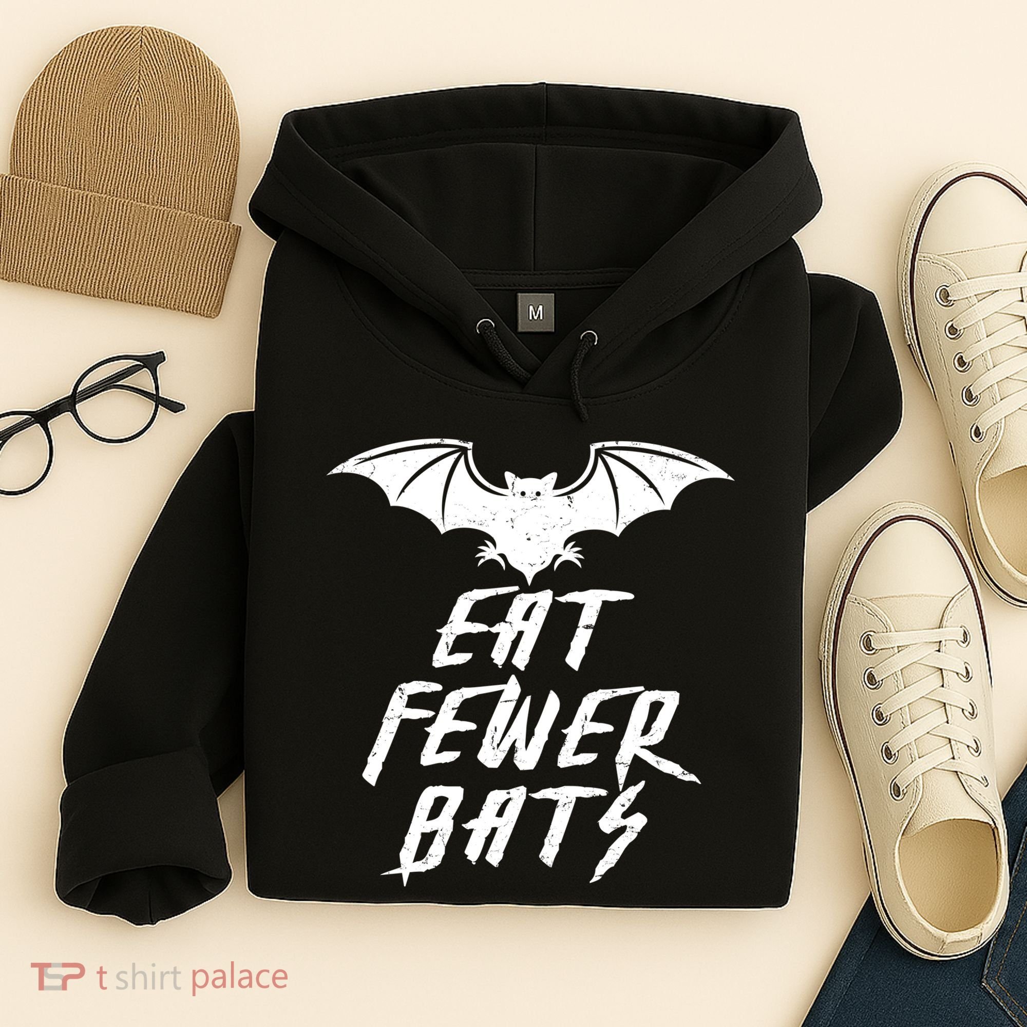 Eat Fewer Bats Hoodie