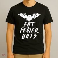 Eat Fewer Bats T-Shirt thumb 3