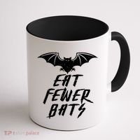 Eat Fewer Bats Coffee Mug thumb 1