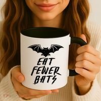 Eat Fewer Bats Coffee Mug thumb 3