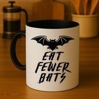 Eat Fewer Bats Coffee Mug thumb 4