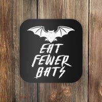 Eat Fewer Bats Coaster thumb 0