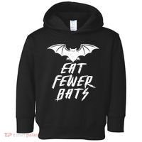 Eat Fewer Bats Toddler Hoodie thumb 0