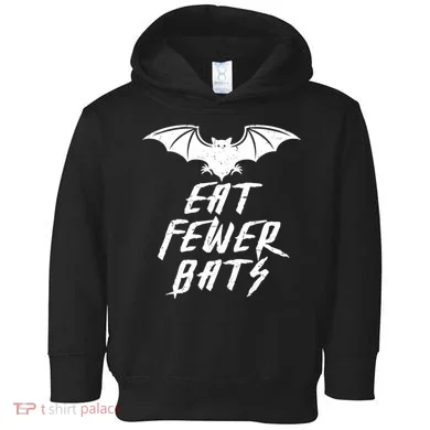 Eat Fewer Bats Toddler Hoodie