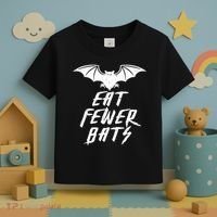 Eat Fewer Bats Toddler T-Shirt thumb 3