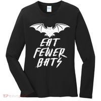 Eat Fewer Bats Women's Long Sleeve Shirt thumb 0