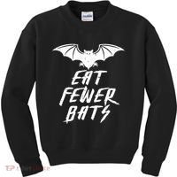 Eat Fewer Bats Kids Sweatshirt thumb 0