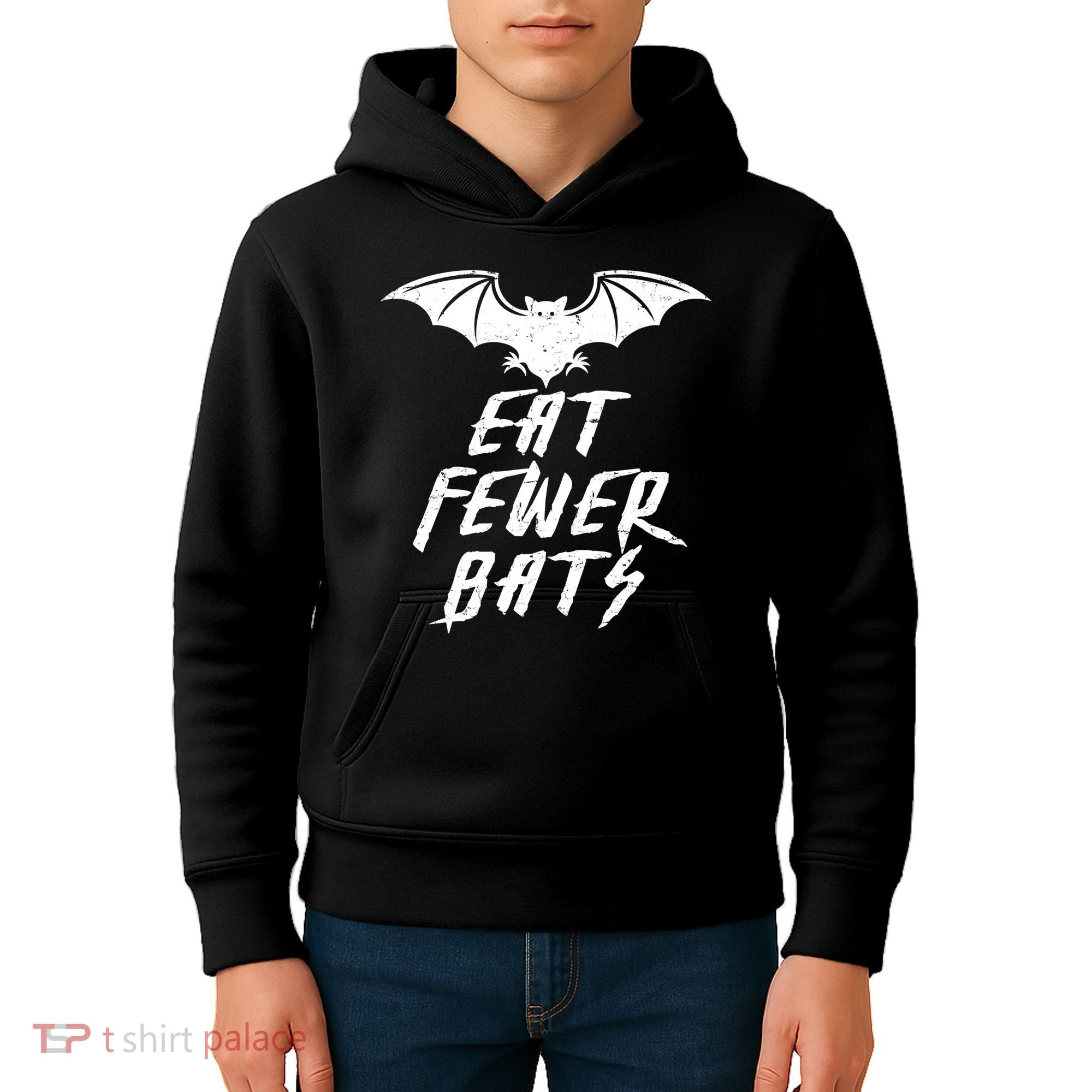 Eat Fewer Bats Kids Hoodie