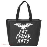 Eat Fewer Bats Tote Bag thumb 0