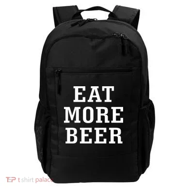 Eat More Beer Backpack