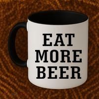 Eat More Beer Coffee Mug thumb 2
