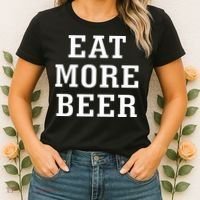 Eat More Beer Women's T-Shirt thumb 2