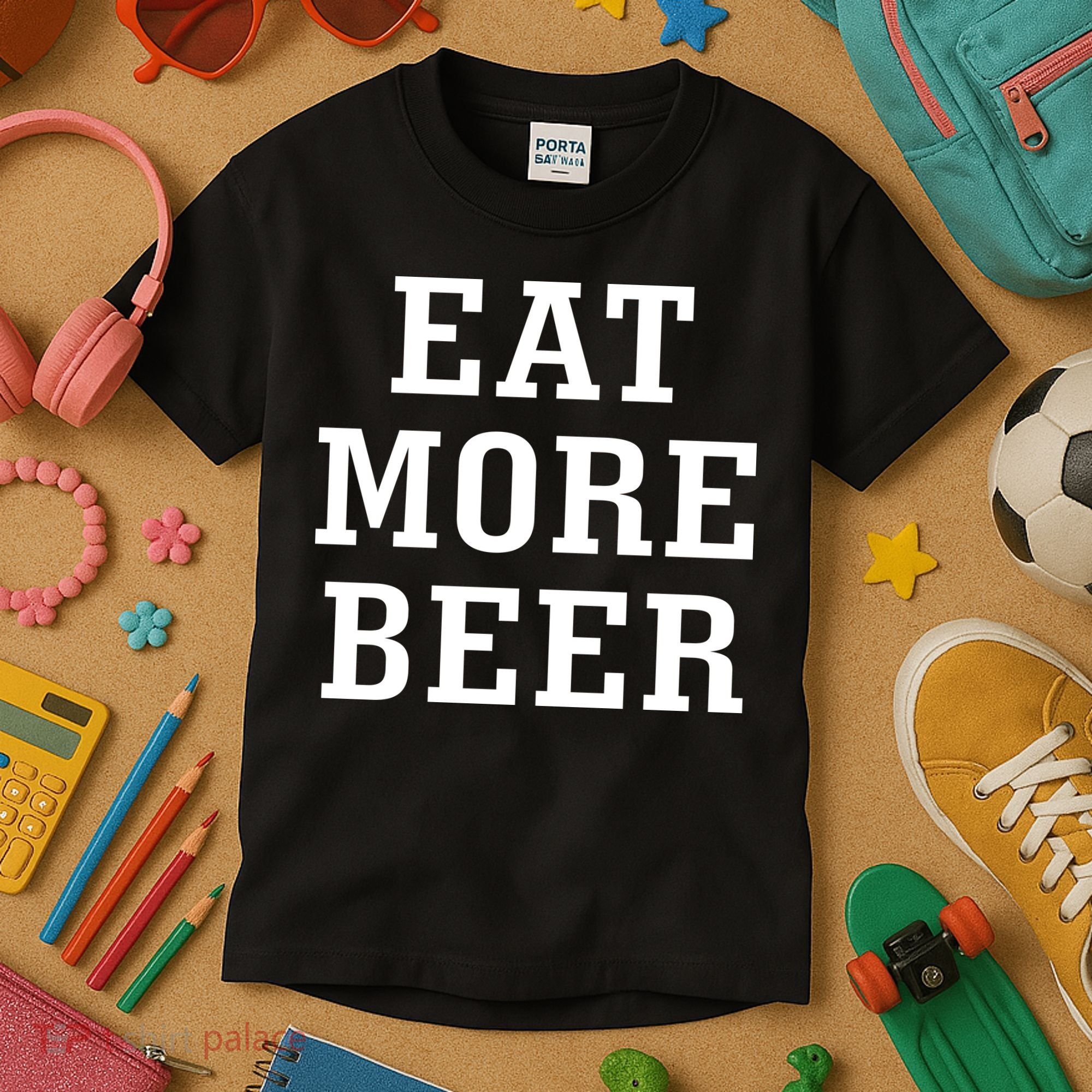 Eat More Beer Kids T-Shirt
