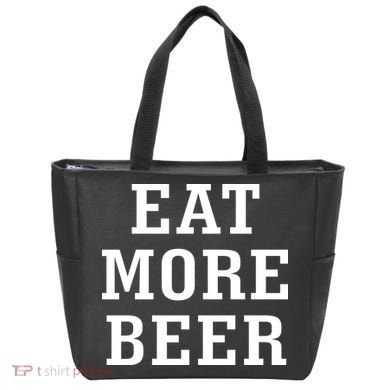 Eat More Beer Tote Bag