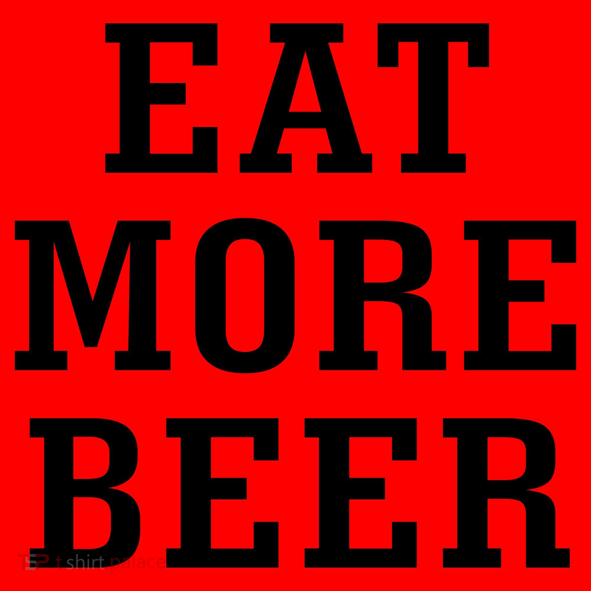 Eat More Beer Santa Hat