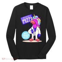 Eat Pizza Funny Happy Thanksgiving Long Sleeve Shirt thumb 0