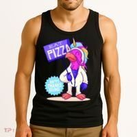Eat Pizza Funny Happy Thanksgiving Tank Top thumb 3